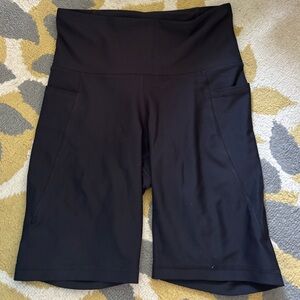 Old Navy Black Biker Shorts